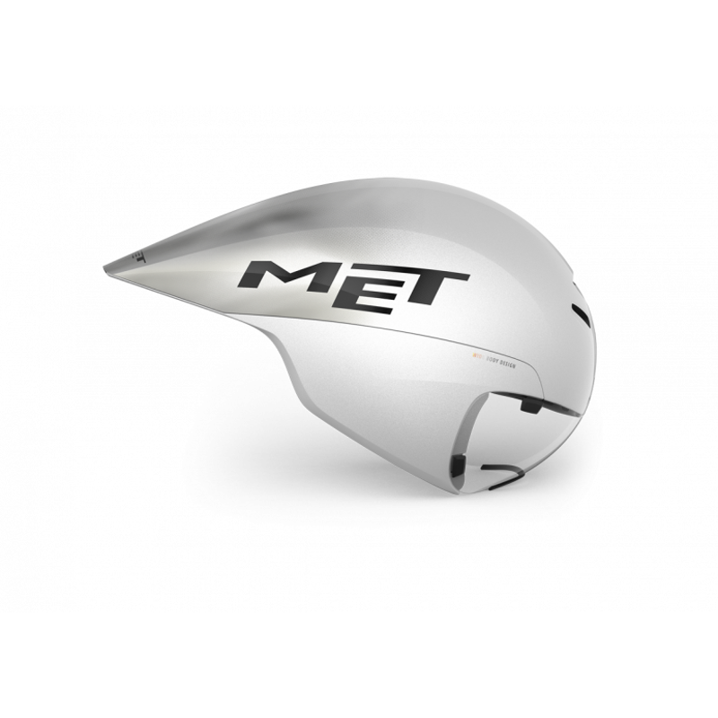 Met Drone II Wide Body Helmet in White-1