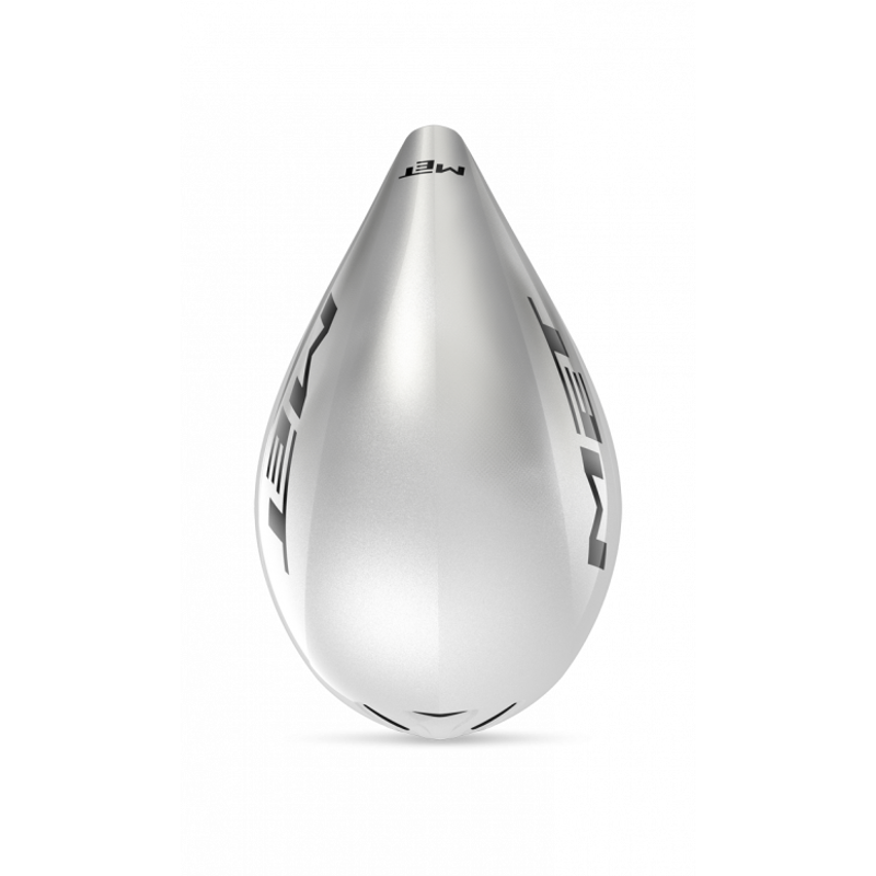Met Drone II Wide Body Helmet in White-3