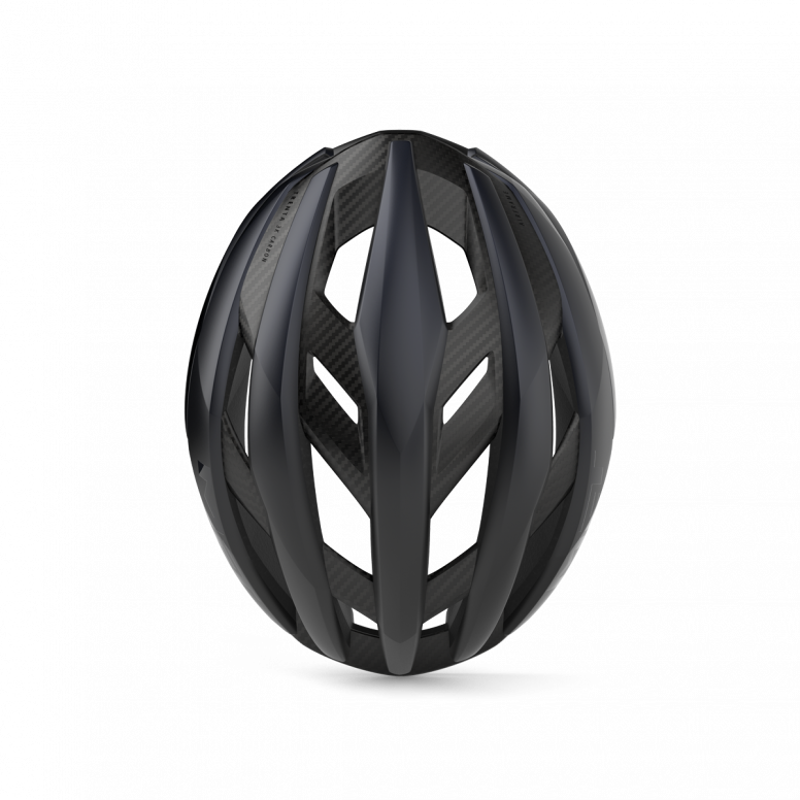 Met Trenta 3K Carbon Airframe Helmet in Black-3