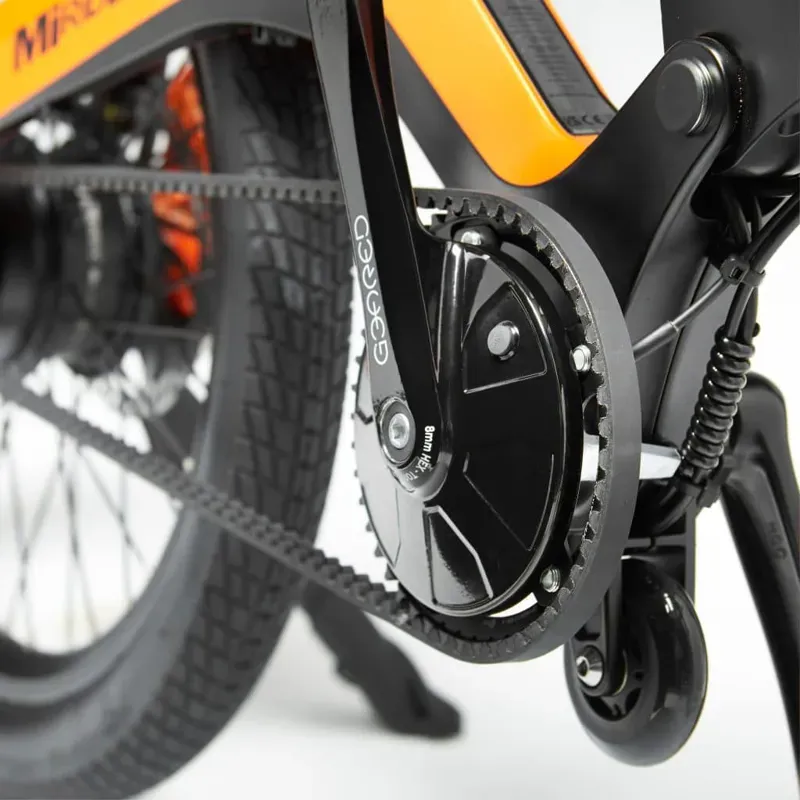 Mirider 20 GB3 Compact Folding Electric Bike in Ember Orange-3