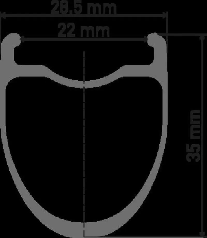 WHEL DT ERC14 35mm C DB RR Shim Black 700c-3