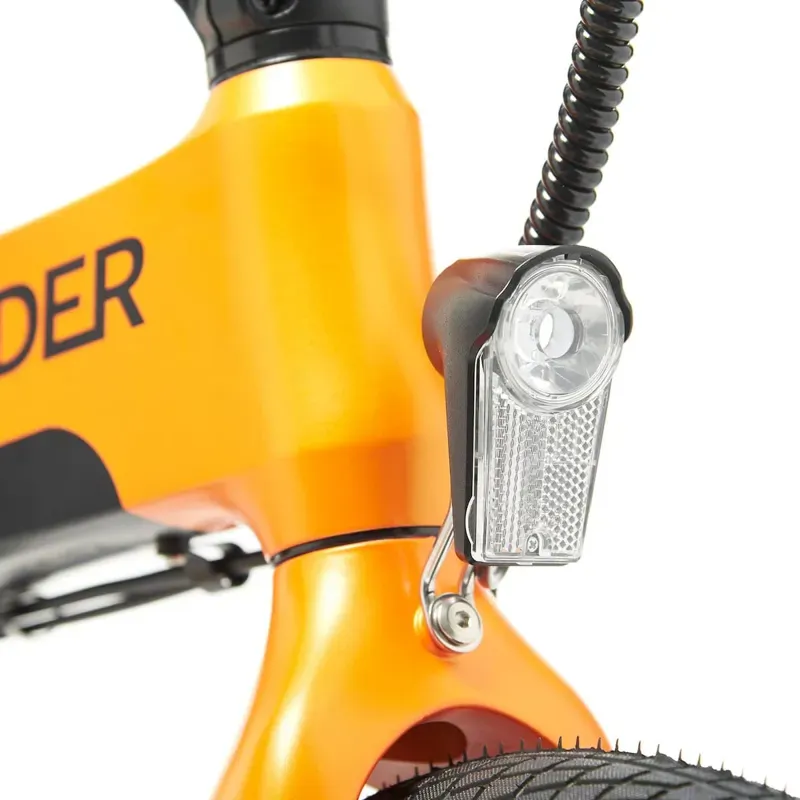 Mirider 20 Compact Folding Electric Bike in Ember Orange-4