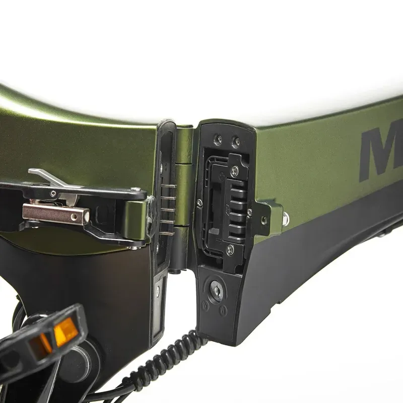 MiRiDER 20 Compact Folding Electric Bike in Aurora Green-7