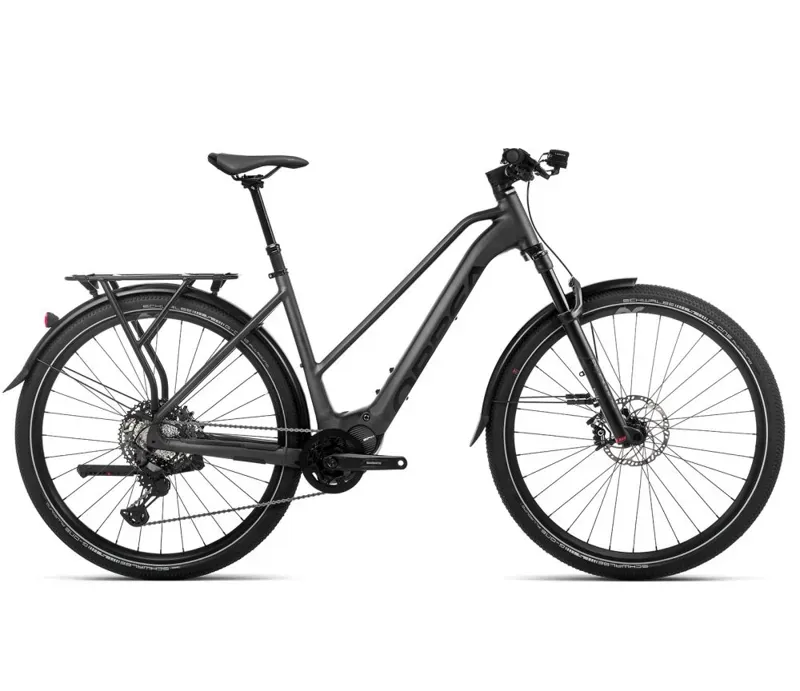 Orbea Kemen Mid 10 Trekking Bike In Metallic Night Black