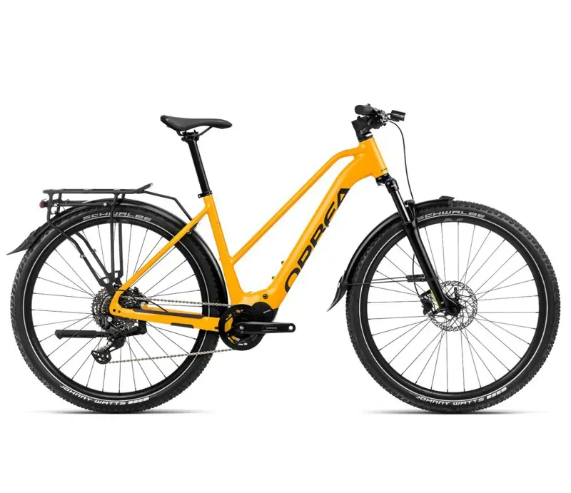 Orbea Kemen Mid Suv 40 Trekking Bike In Mango/Black