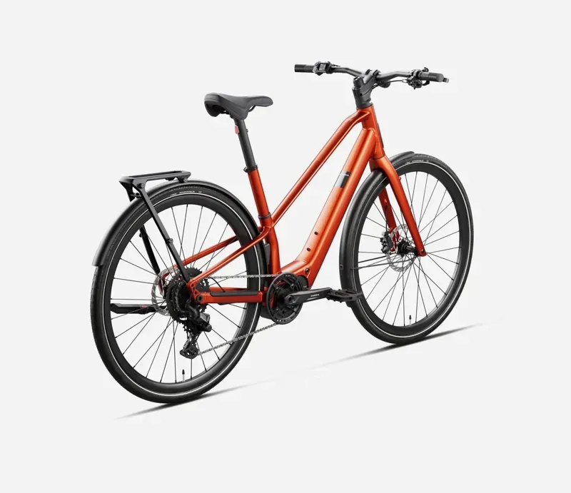 Orbea Carpe 20 E-Hybrid Bike in Mars Red-2