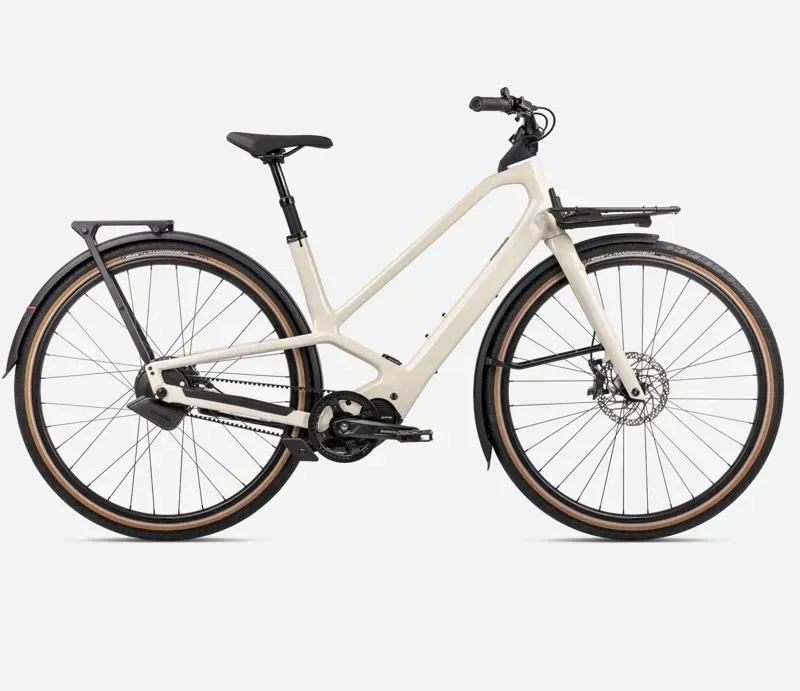 Orbea Diem 10 E-Hybrid Bike in Ivory White