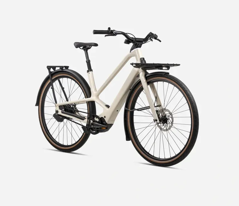 Orbea Diem 10 E-Hybrid Bike in Ivory White-1