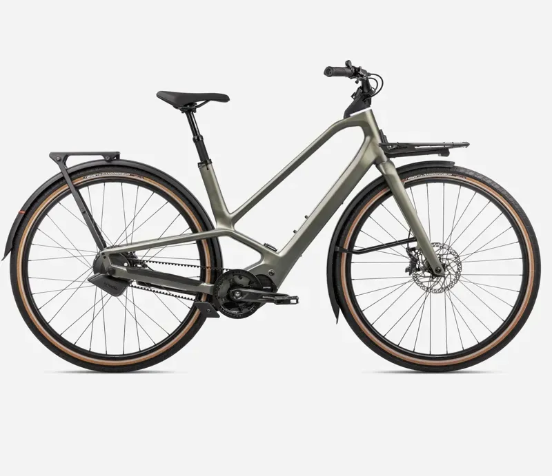 Orbea Diem 10 E-Hybrid Bike in Spaceship Green Matt