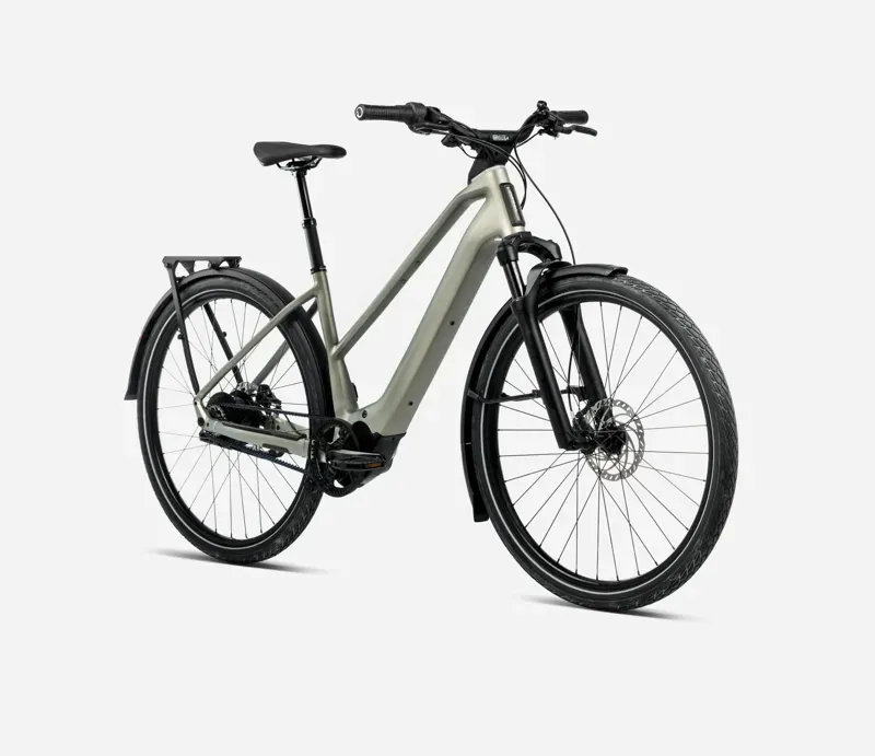 Orbea Kemen Tour 10 Mid E-Hybrid Bike in Spaceship Green Matt-1