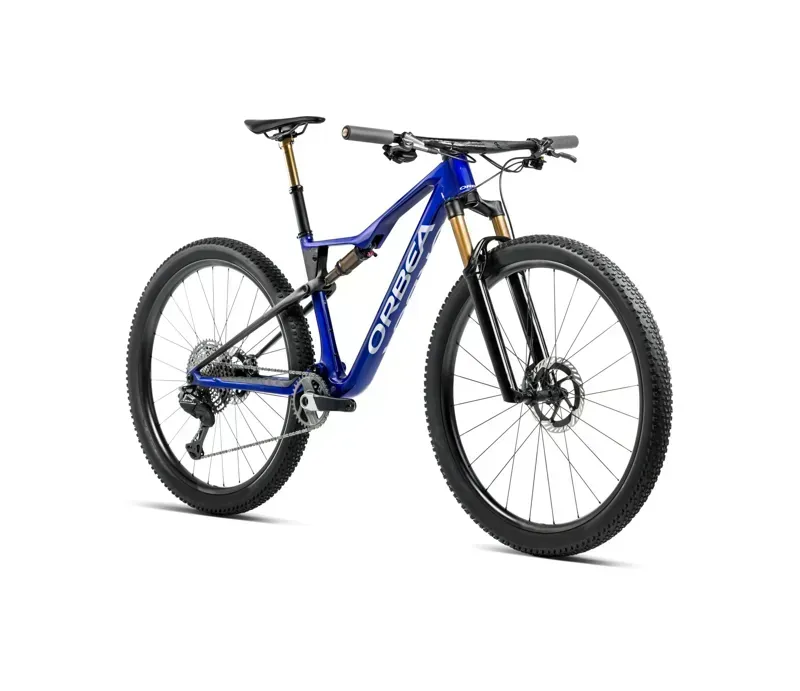 Orbea Oiz M-Ltd Mountain Bike In Diamond Carbon View Matt/Cherry Red Gloss-1