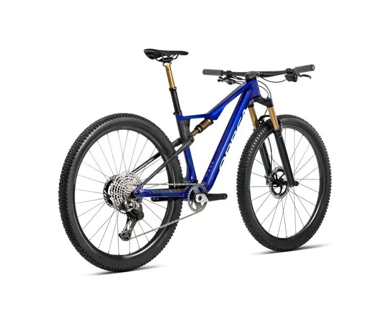 Orbea Oiz M-Ltd Mountain Bike In Diamond Carbon View Matt/Cherry Red Gloss-2