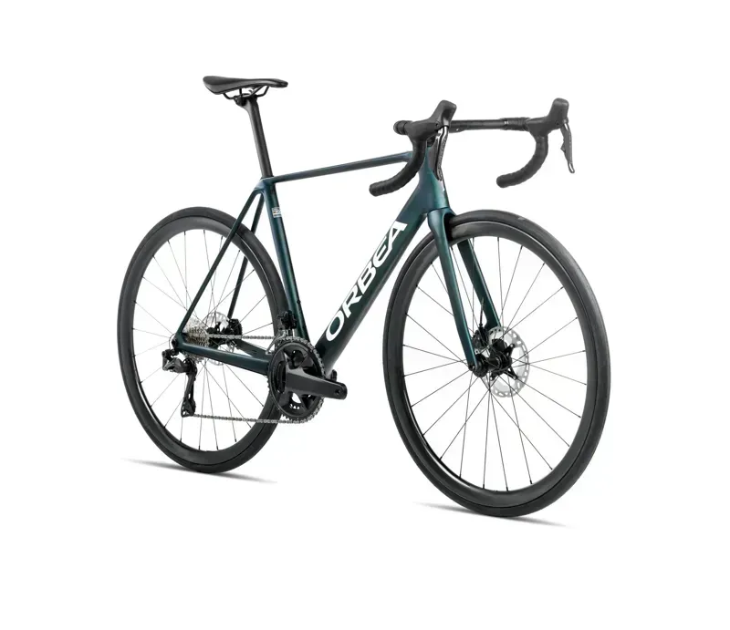 Orbea ORCA M20iTEAM Road Bike in Escape Green/Carbon View Matt-1