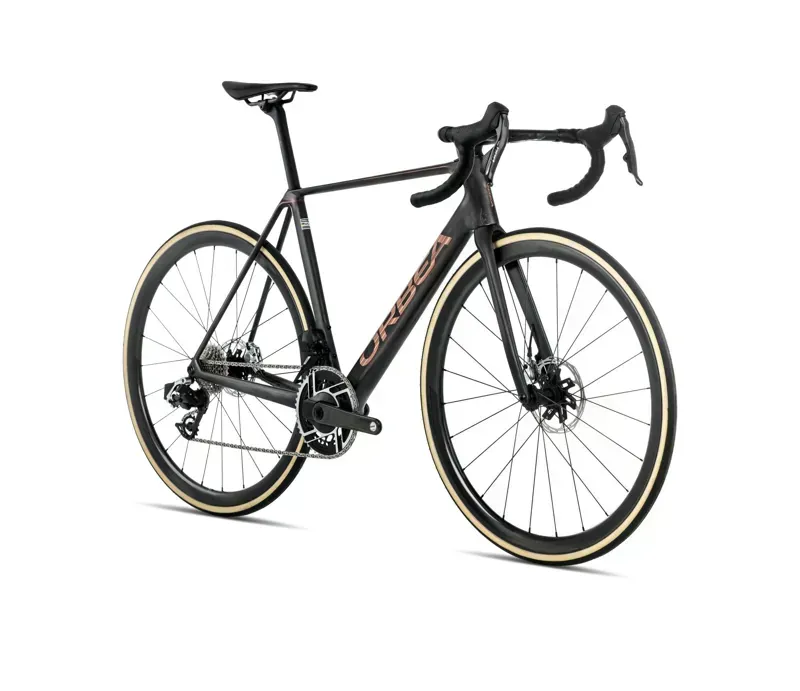 Orbea ORCA M30iLTD PWR Road Bike in Diamond Carbon View/Sunset Carbon View Matt-1
