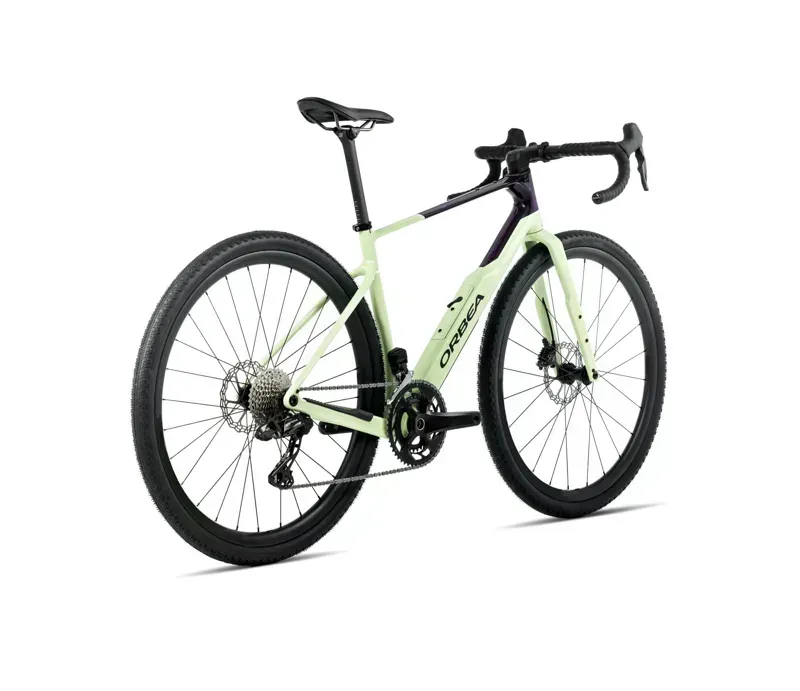 Orbea Terra M31ETEAM 1X Gravel Bike in Acid Gum/Fantasy Purple Carbon View Gloss-2