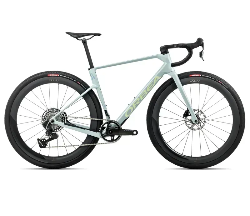 Orbea Terra Race M21ELTD 1X Gravel Bike In Frozen Concrete Gloss