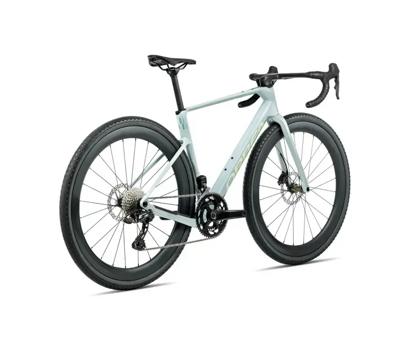 Orbea Terra Race M21ELTD 1X Gravel Bike In Frozen Concrete Gloss-2