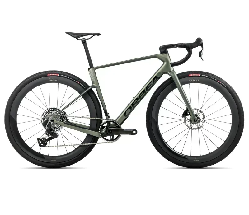 Orbea Terra Race M21ELTD 1X Gravel Bike In Spaceship Green Matt