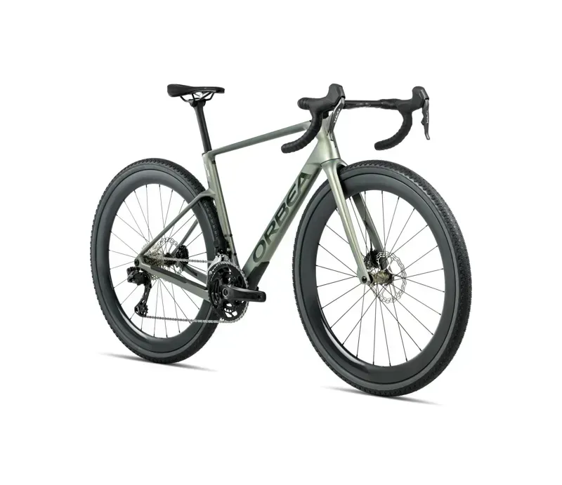 Orbea Terra Race M21ELTD 1X Gravel Bike In Spaceship Green Matt-1