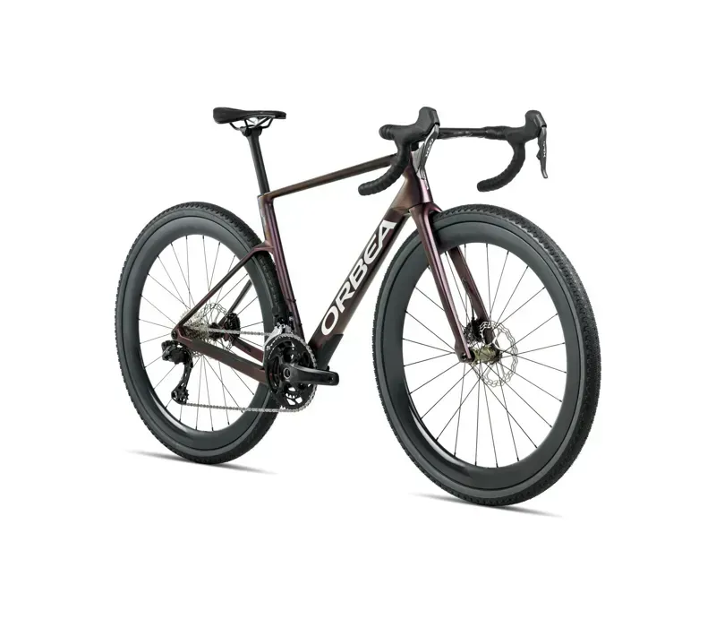 Orbea Terra Race M21ELTD 1X Gravel Bike In Sunset Matt-1
