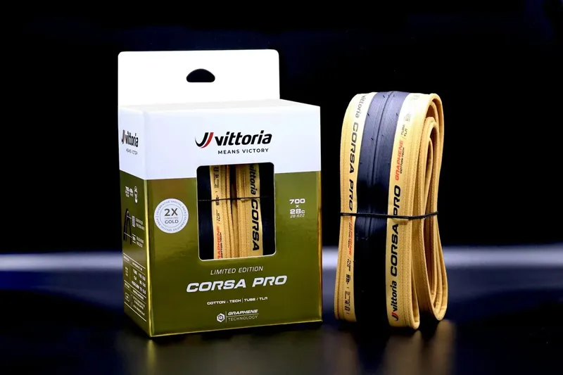 Corsa Pro 700x28c Fold TLR Gold LTD Twin Pack G2.0-1