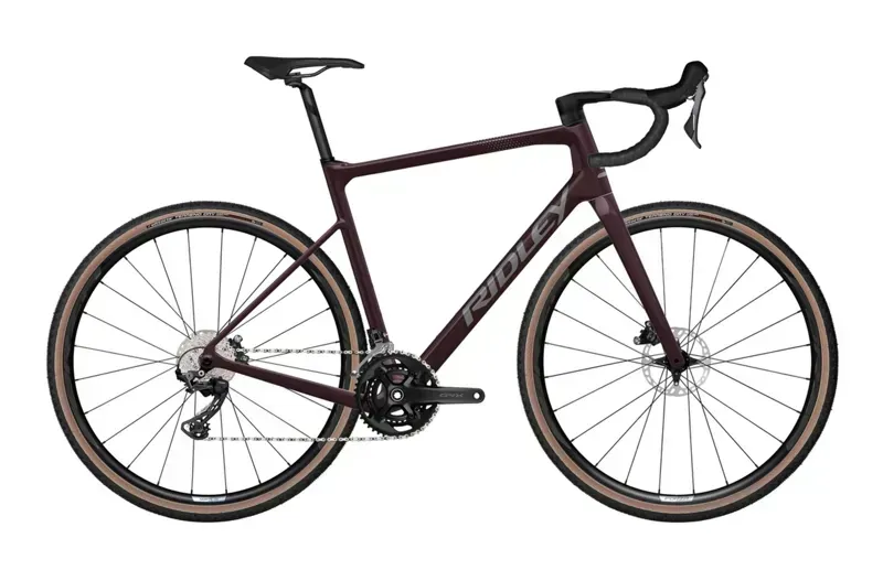 Ridley Grifn GRX600 2x GRC02Bs Gravel Bike in Dark Plum