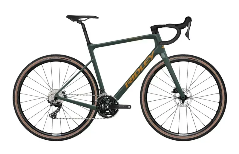 Ridley Grifn GRX800 2x GRC02As Gravel Bike in Green