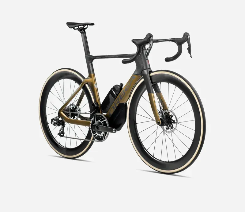 Orbea Orca Aero M11eltd Road Bike In Olive Green/Carbon Raw Matt-2