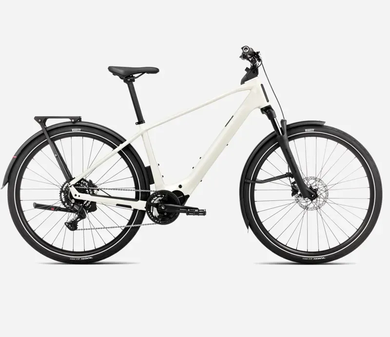 Orbea Kemen Tour 30 E-Road Bike In Ivory White Gloss