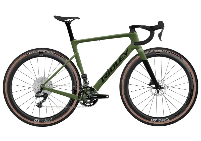 Ridley ASTR RS GRX DI2 2x Road Bike In Green