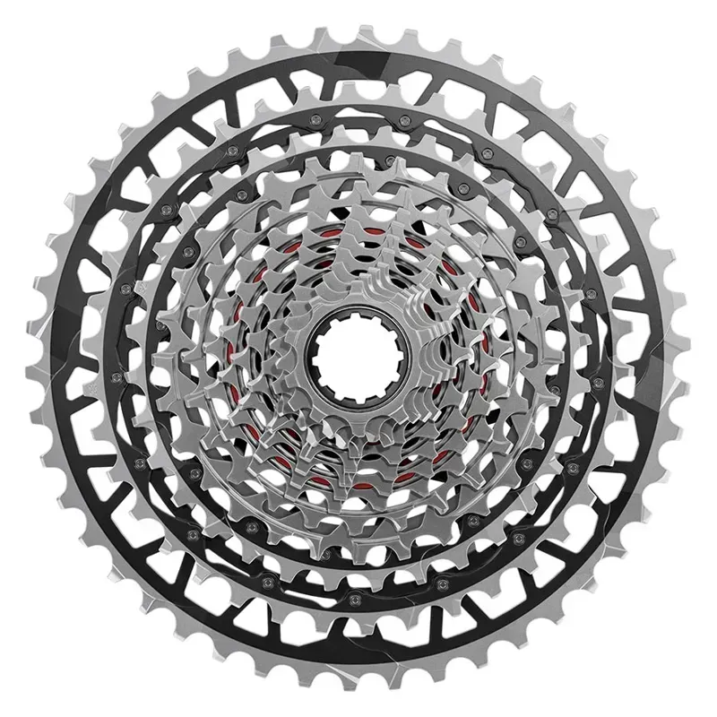 SRAM Xg-1391 XPLR E1 13 10-46t Chainring in Silver/Grey