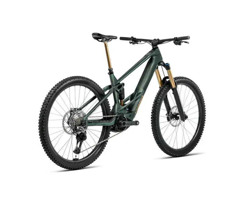 Orbea Wild M-Team E-MTB In Seaweed Carbon View Matt-2