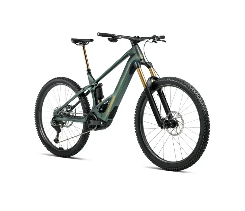 Orbea Wild M-Team E-MTB In Seaweed Carbon View Matt-1