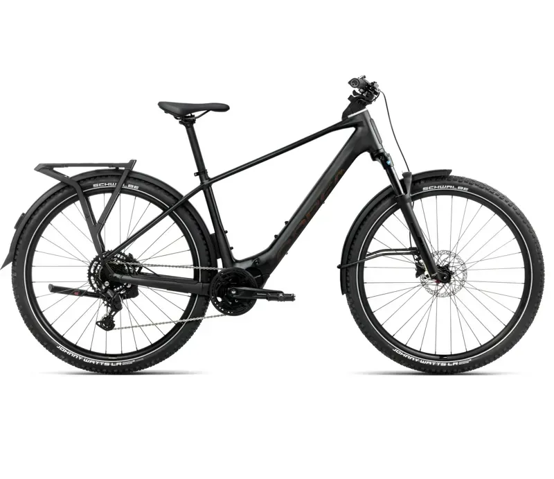 Orbea Kemen Adv 30 E-Hybrid Bike In Diamond Black Matt Gloss