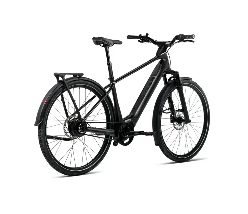 Orbea Kemen Tour 20 E-Hybrid Bike in Diamond Black Gloss-2