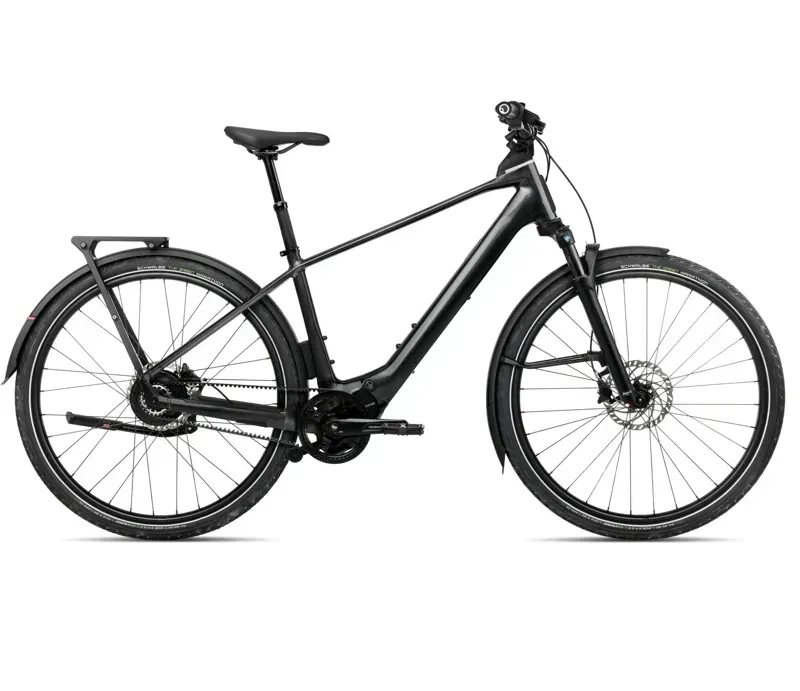 Orbea Kemen Tour 10 E-Hybrid Bike In Diamond Black Gloss