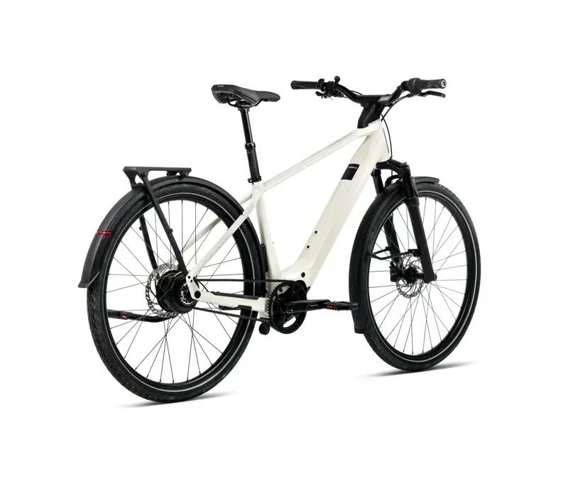 Orbea Kemen Tour 20 E-Hybrid Bike in Ivory White Gloss-2