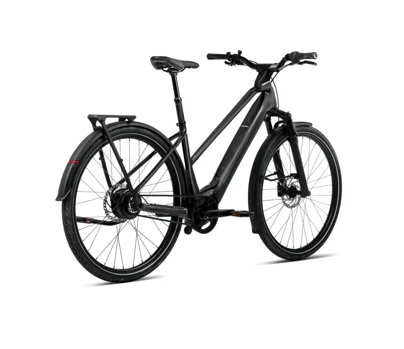 Orbea Kemen Tour 20 Mid E-Hybrid Bike in Diamond Black Gloss-2