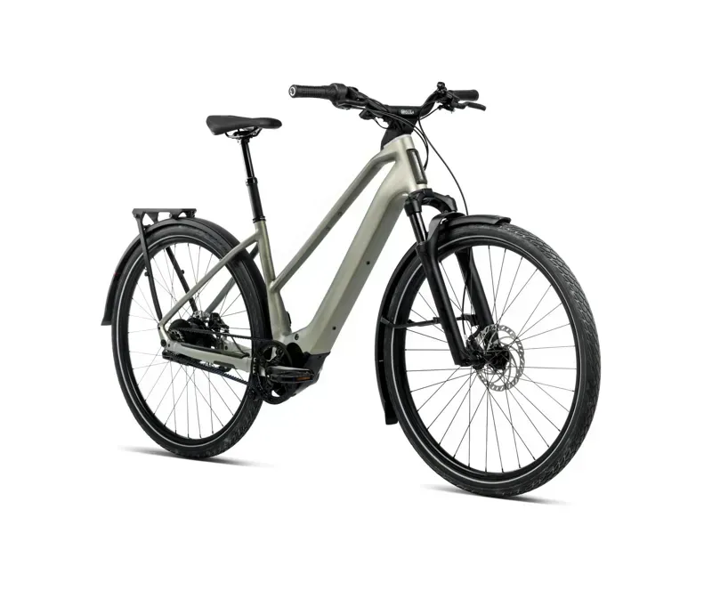 Orbea Kemen Tour 20 Mid E-Hybrid Bike in Spaceship Green Matt-1