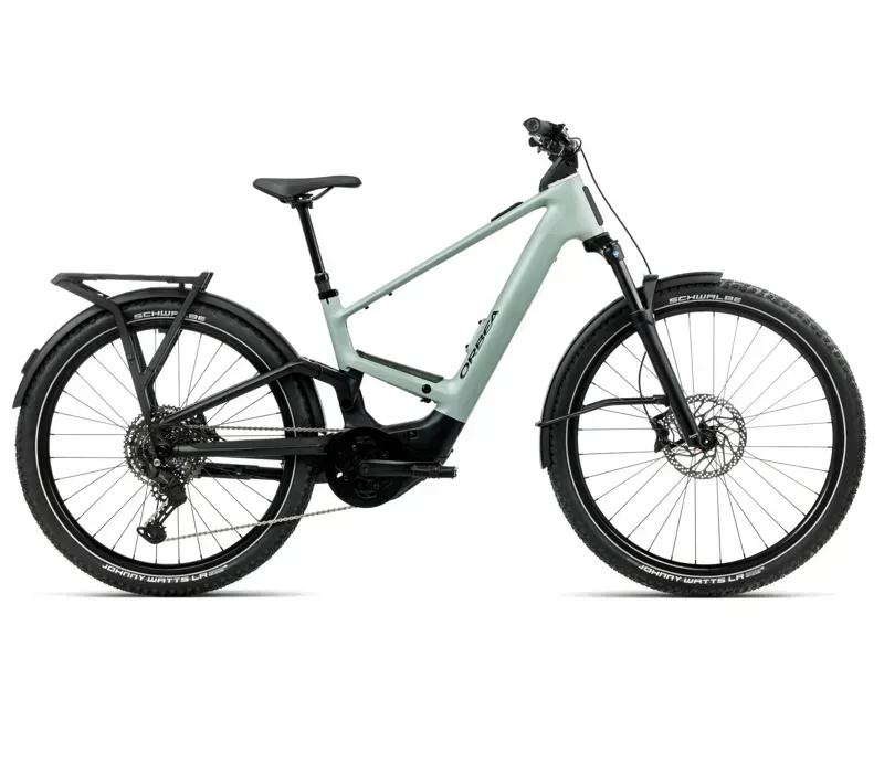 Orbea Muga 30 E-Hybrid Bike In Blue Stone/Diamond Black Matt