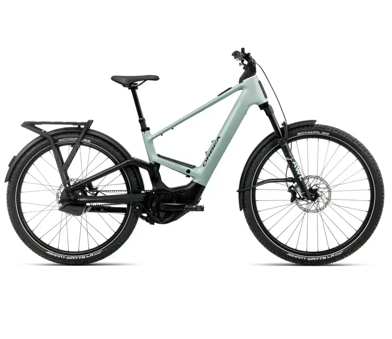 Orbea MUGA 10 E-Hybrid Bike In Blue Stone/Diamond Black Mat