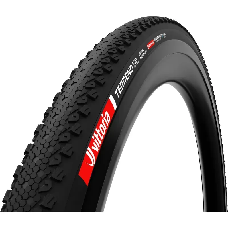 Vittoria Terreno T30 700x3 Fine Loose Gravel Sport Rigid Tyre in Black