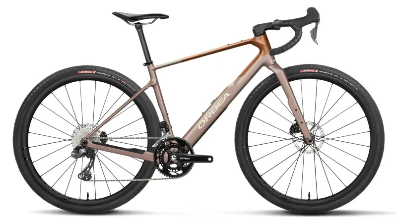 Orbea Terra M20i Team Gravel Bike in Nickel Matt - Cinamon Matt