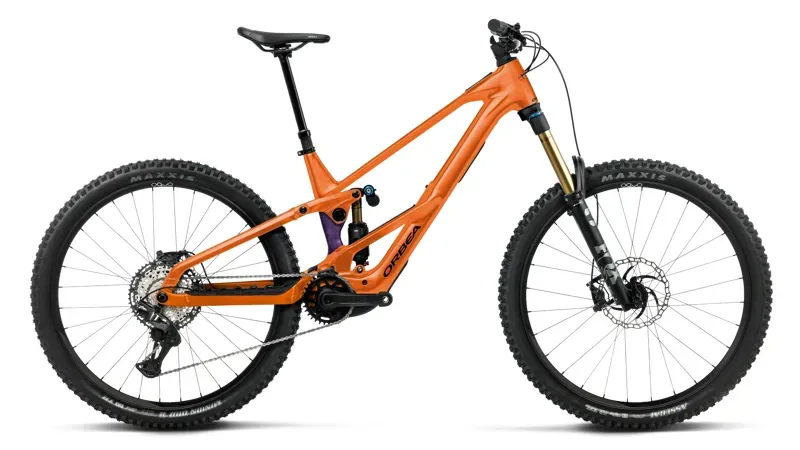 Orbea Wild LT H-Team in Wild Orange/Royal Plum