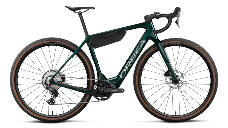 Orbea Denna M20 Gravel eBike in Escape Green - Foggy Matt