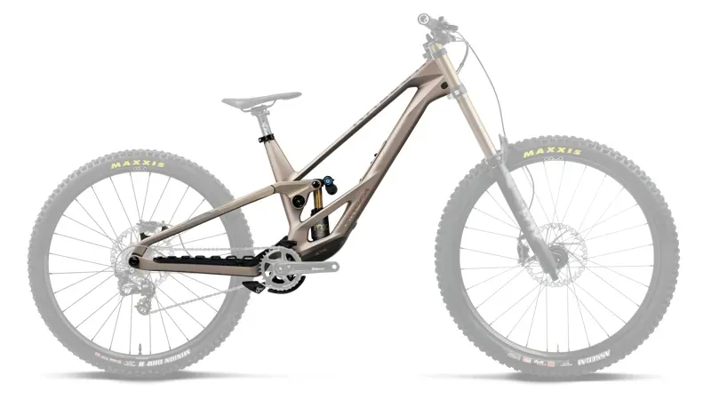 Orbea Rallon DH 442mm Enduro Frame in Nickel Matt - Nickel Chrome